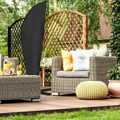 Copertura Protettiva Per Ombrellone A Sbalzo Da 2-4 M, Dimensioni 265 X 40 X 50 Cm/70 Cm, Impermeabile, Antipolvere, Ecc. - immagine 5