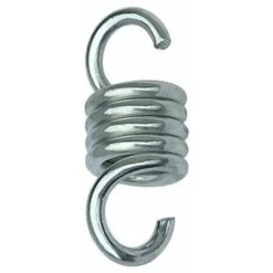 Molla Per Amaca - In Acciaio Zincato Temprato - Per Appendere Amache E Dondoli - Capacità Di Carico Di 270 Kg