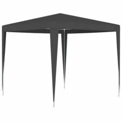 Gazebo Professionale 2,5x2,5 M Antracite 90 G/m²