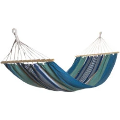 Amaca In Cotone Con Asse In Legno 80x200 Cm FERLIVING - Senza Telaio