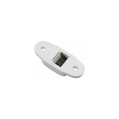 Guida Cinghia Per Tapparelle Con Guarnizione A Spazzola E Rullo Di Guida Fino A 40 Mm Di Distanza Tra I Fori, Starlight, 8 Pezzi - immagine 4