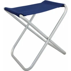 Sgabello Chiudibile Da Spiaggia In Alluminio E Textilene