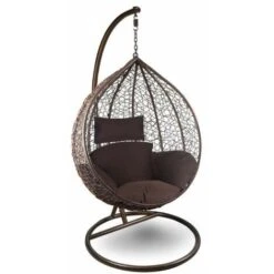 POLTRONA DONDOLO SOSPESA NEST BRONZO