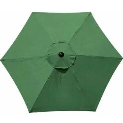 Ombrellone Da Giardino Per Esterni Parasole Per Viso Parasole In Poliestere Tessuto Di Ricambio Per Protezione Solare Telo Antipioggia Copertura Di Ricambio Per Ombrellone Da Giardino Verde Scuro 2 Me