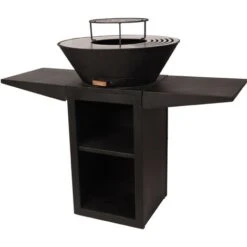 Barbecue Con Piastra Rotonda, Grill E Supporto PURLINE EFP57B