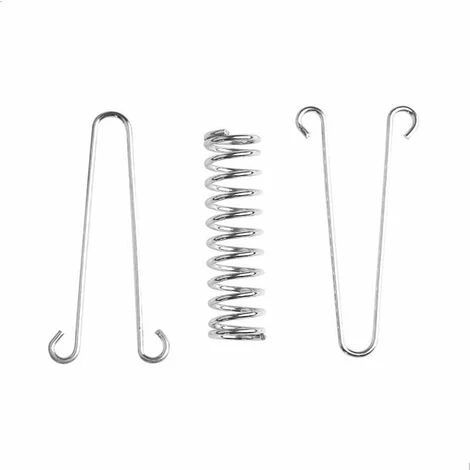 Attacco Per Tenda Da Sole Con Fibbia A Molla Di Tensione - Attacchi Per Vela Ombreggiante Accessori In Acciaio Inossidabile Con 4 Molle Elicoidali 8 Moschettoni Per Tende Da Sole Da Campeggio, 4 Pezzi - immagine 2