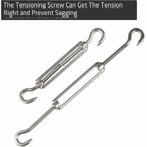 Tenda A Vela Quadrata Accessori In Acciaio Inossidabile 304 Tenda A Vela Per Esterni Set Di Diamanti A Vite Per Vela - immagine 3